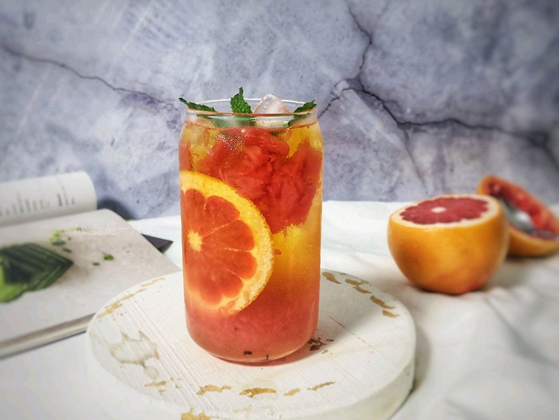 Grapefruit Cold-brew Tea