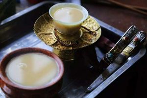 Tiberan butter tea