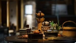 Gongfu tea is a brewing ceremony in Chinese tea culture