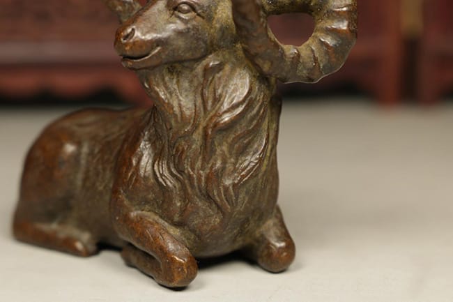 A tea pet that has been raising for many years