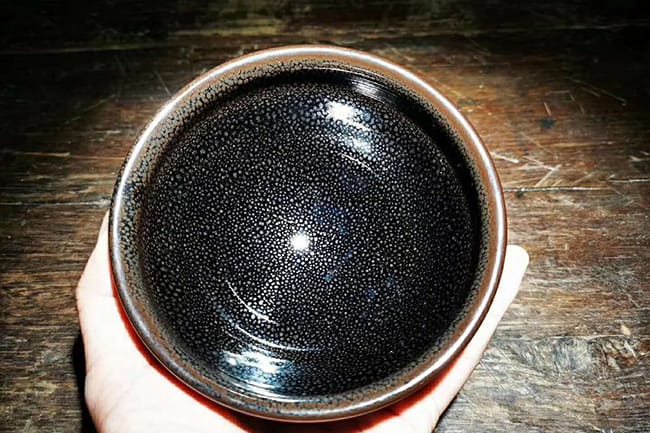 oil-spot pattern style