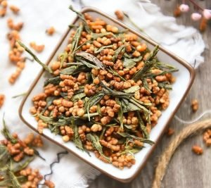 Genmaicha is popular in Korean and Japanese cuisine restaurants