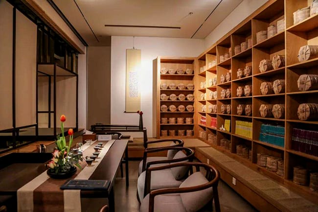 professional tea shops like to store their tea in dark places