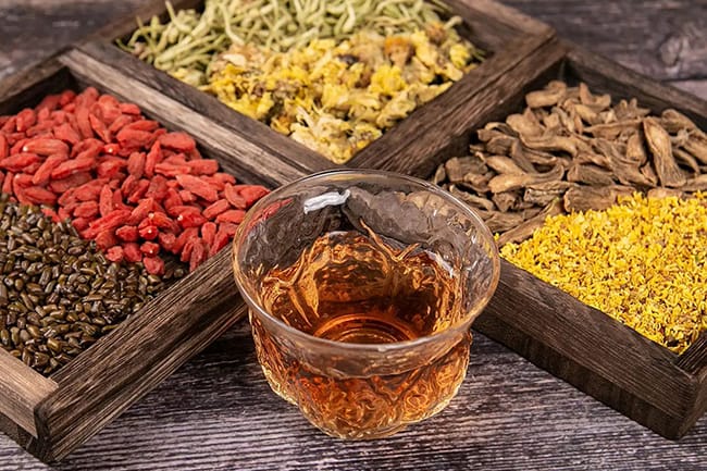 burdock root is usually blended with other herbs for brewing